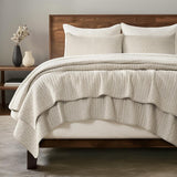 EVERGRACE x Kinsey Walsh Cross Stitch Pre-Washed Cotton Quilt Bedding Set Queen Size,