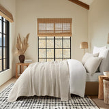 EVERGRACE x Kinsey Walsh Cross Stitch Pre-Washed Cotton Quilt Bedding Set Queen Size,