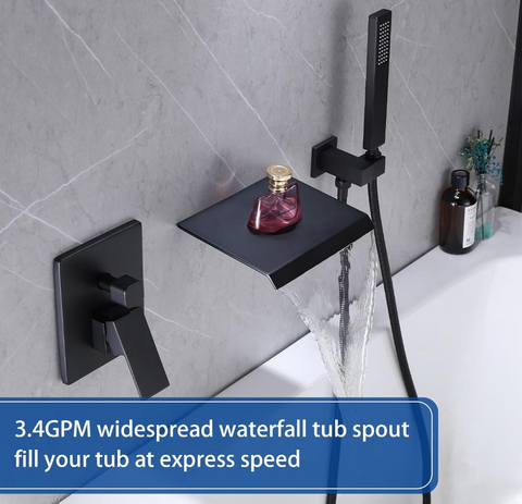 TapLong Waterfall Bathtub Faucet Set